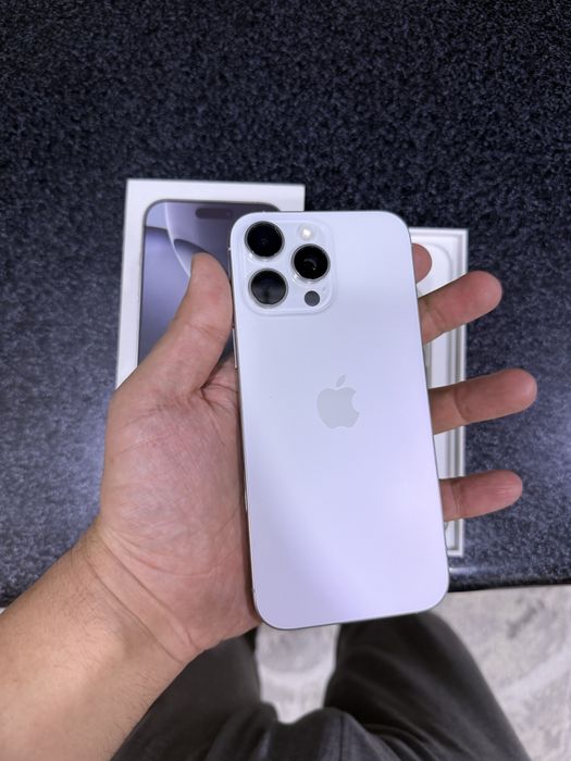 iphone 16pro max pamit 512g yomkost 95 holati ideal karopka bor