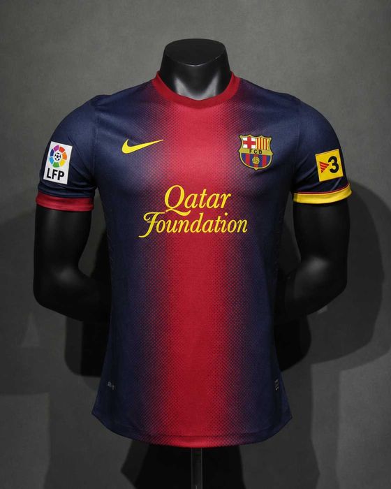 Tricou Barcelona 12/13 Home Kit Retro - Messi 10 Player Version