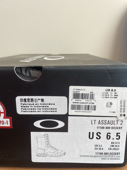 Oakley Light Assault кубинки – оригинални, 39 номер