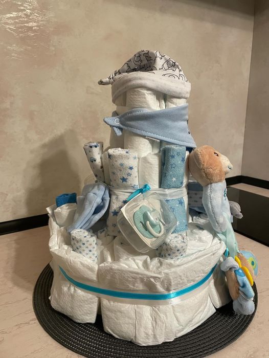 Торта от памперси