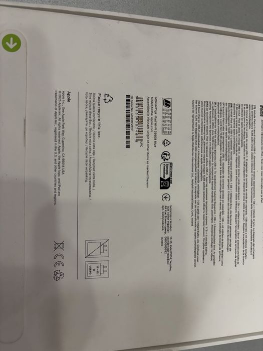 Ipad A16, 256GB, WiFi, Blue, nou la cutie