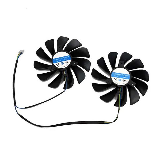 Set 2 Ventilatoare XFX Radeon 95mm CF1010U12S FDC10U12S9-C 4pin