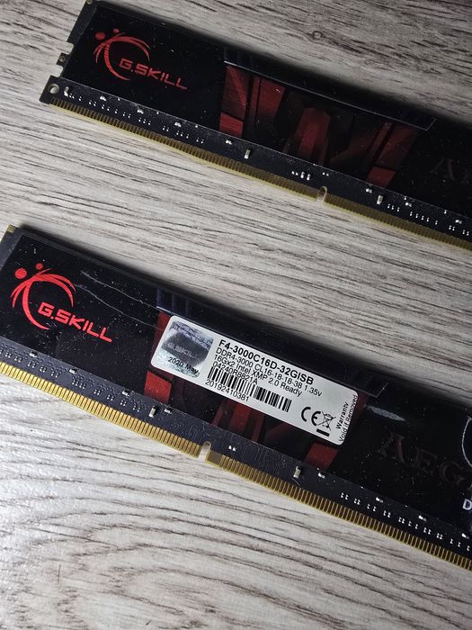 32 GB RAM G.Skill DDR4