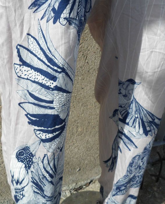 Salopeta cu pantaloni lungi si talie căzută, mărimea M, Guess