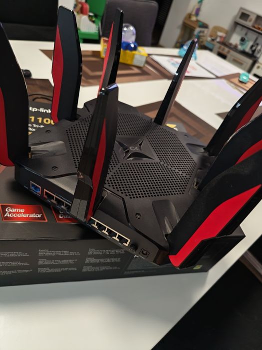 TP-Link Archer AX11000 Gaming Router Wi-Fi 6 Tri-Band | 10Gbps | Imp