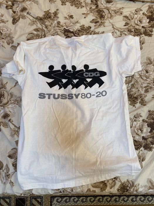 Тениска Stussy x cdg