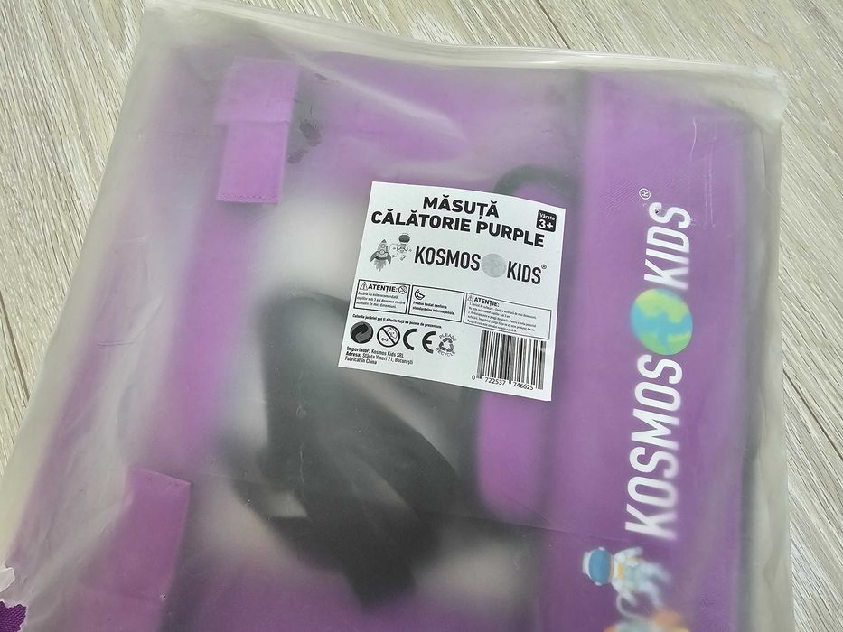 Masuta de calatorie copii Purple Kosmos Kids