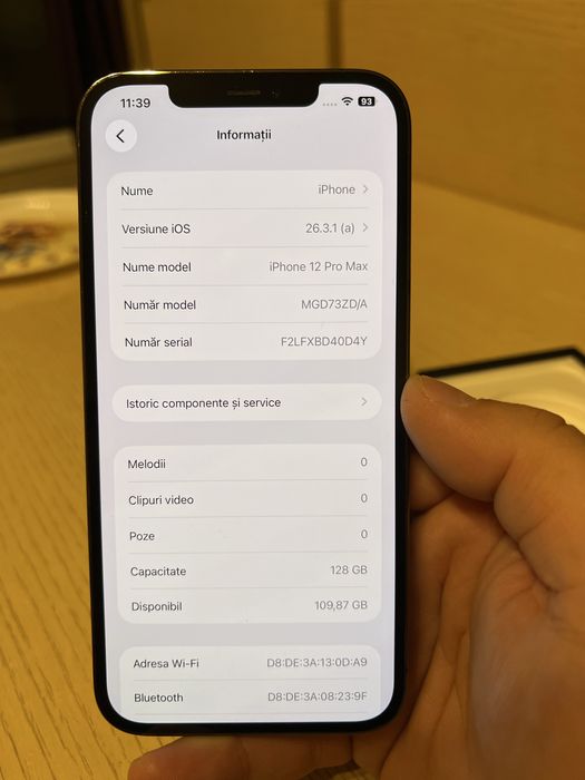 Vand Iphone 12 Pro Max