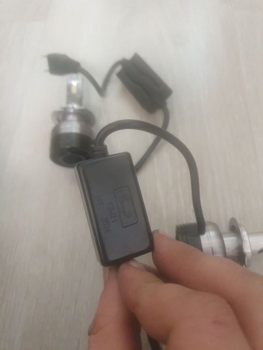 Линза с ксеноном  и led лампы h7