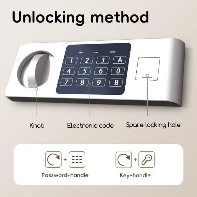 Deli ET524 Niello металлические сейф с электронным управлением