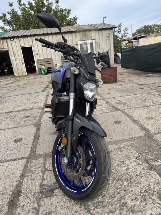 Yamaha MT 07 2017, Akrapovic