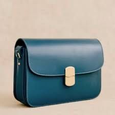 Чанта Sezane Milo в синьо/деним (разпродаден цвят)