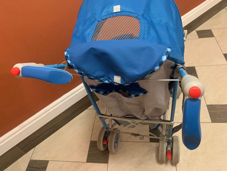 Коляска складная трость