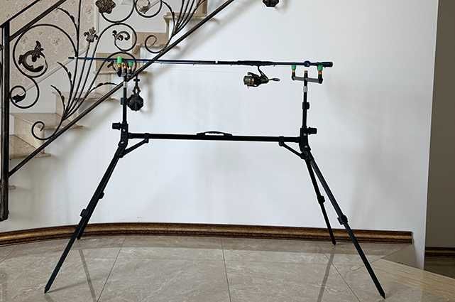 Шаранджийска Стойка CarpFocus Black Pod 3 Rods