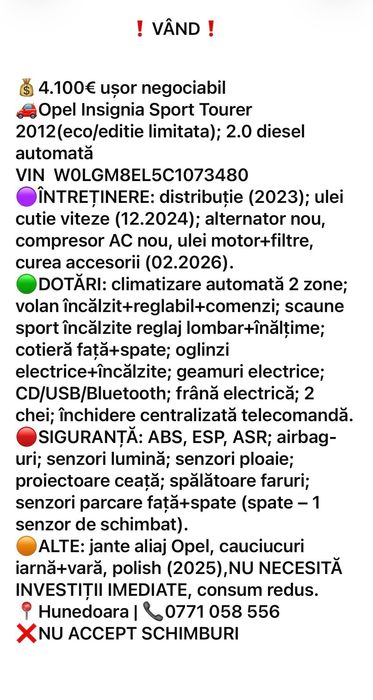 Opel Insignia 2012 automata
