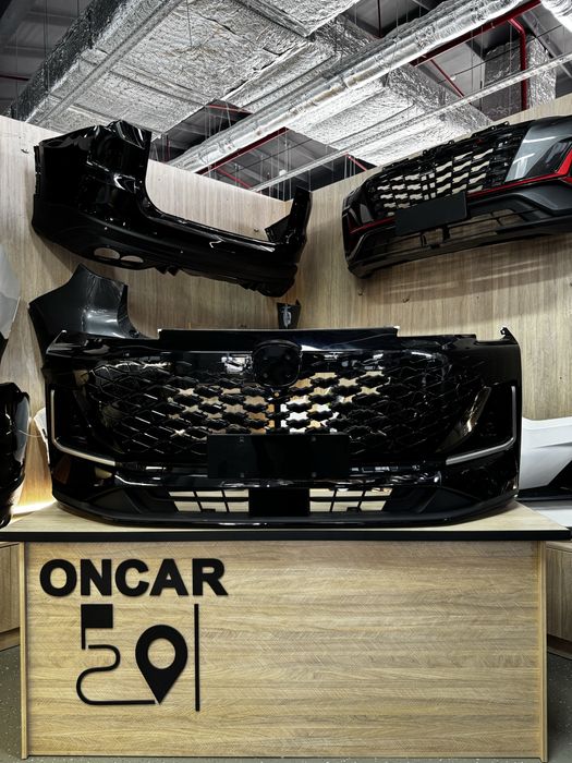 Бампер передни крашенный в сборе