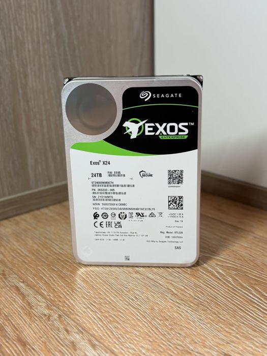 HDD Exos X24 / NOU Probat - 24 TB Memorie