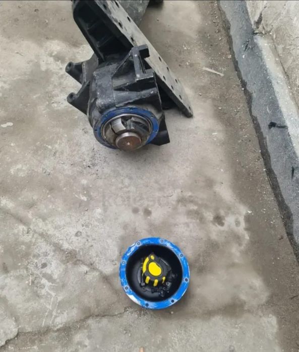 Ось балансира(телега) на Шахман