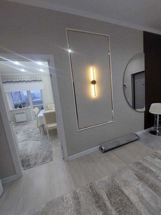 Продам 2 к кв р-н Алтын орда 72кв м  евроремонт