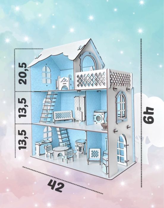 Кукольный домик дерево