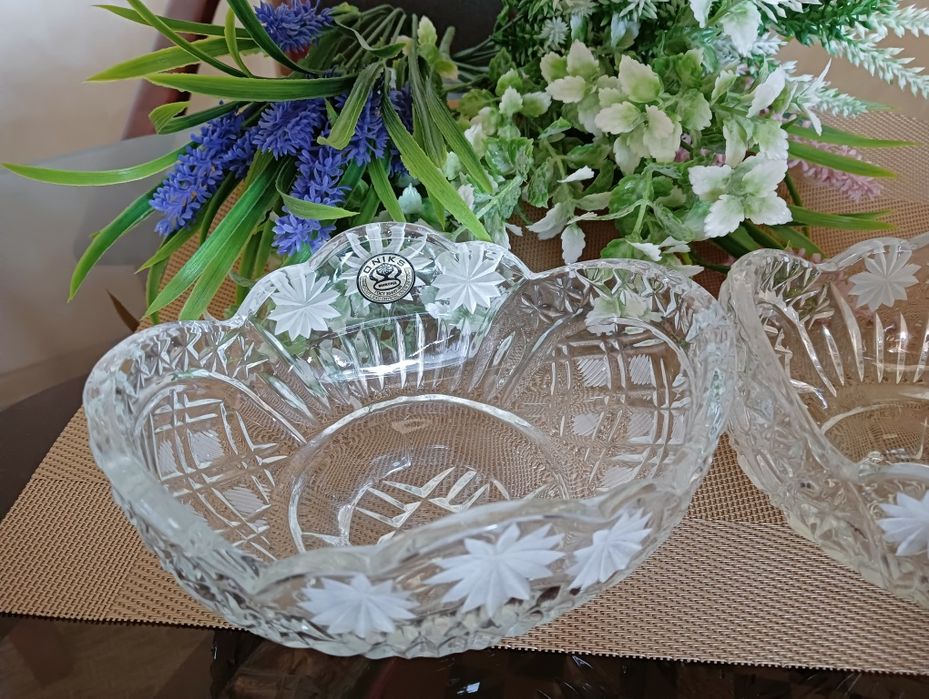 Хрустальные вазочки 6 шт