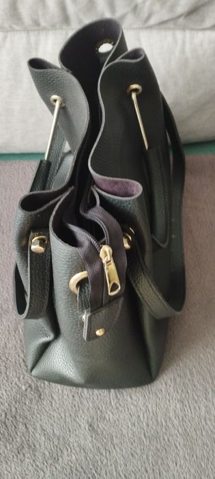 Елегантна чанта 2в1 от изкуствена кожа