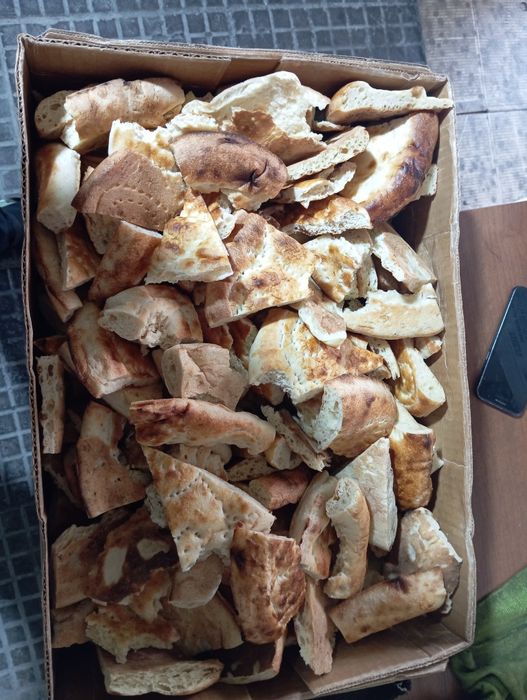 Хлеб каткан таптаза