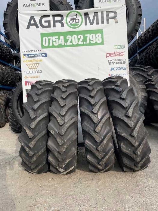 BKT Anvelope noi agricole de tractor spate cu 8pr Cauciucuri 12.4-28