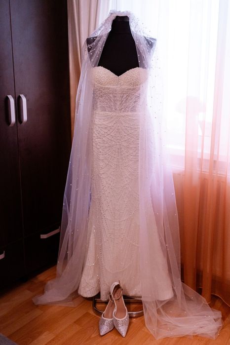 Rochie de mireasa stil sirenă