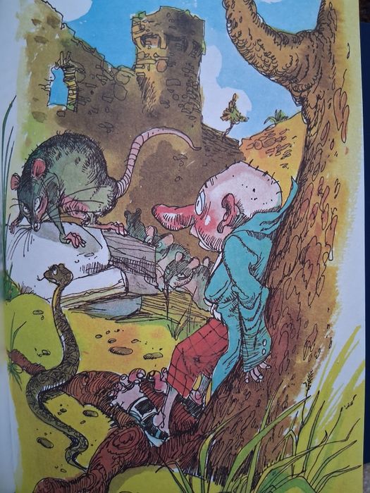 Детска Книга Ено Рауд  Маншон Полуобувка и Мъхеста Брада