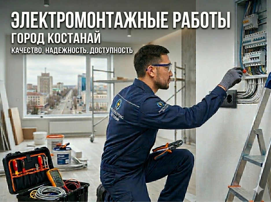 Электрик! Электромонтаж! Опыт! Сроки!