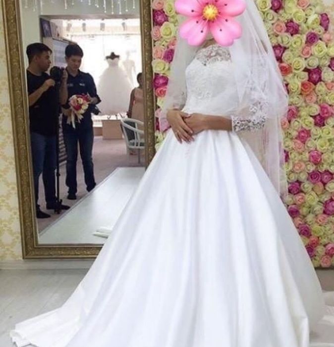 Продам срочно свадебное платье