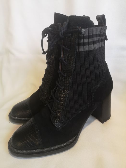 Hispanitas, дамски боти естествен велур, номер 36