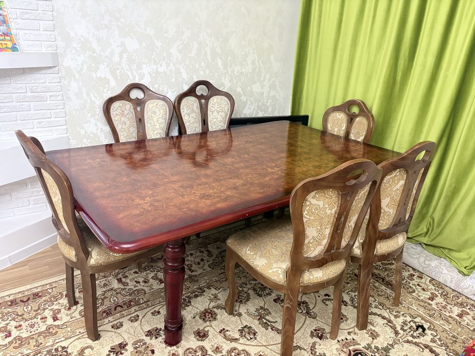 Стол со стульями комплект