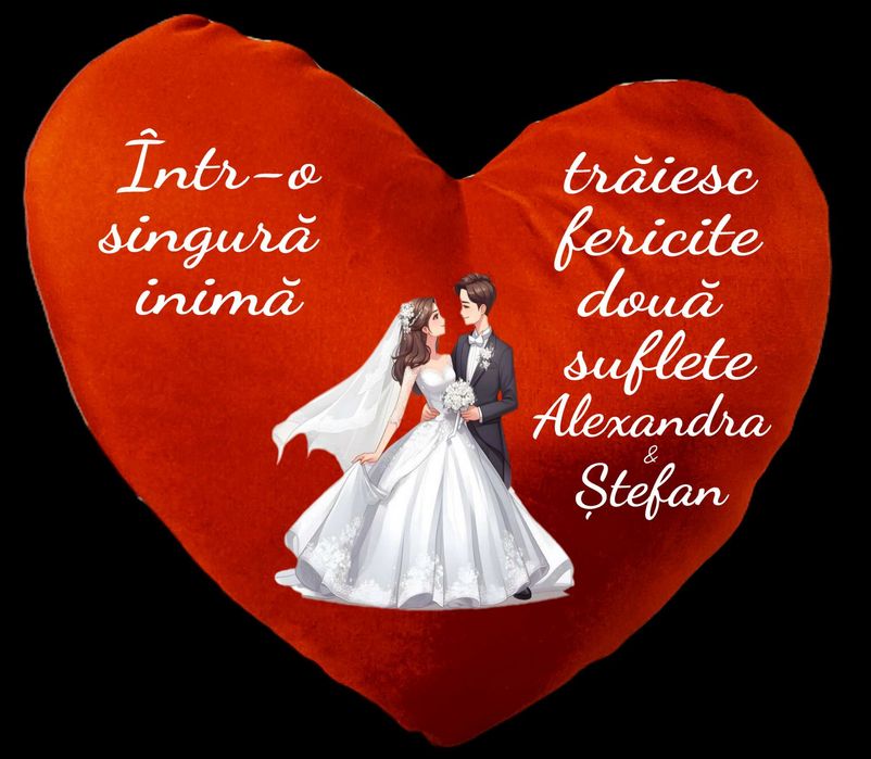 Pernă personalizată. Alegeți modelul dorit