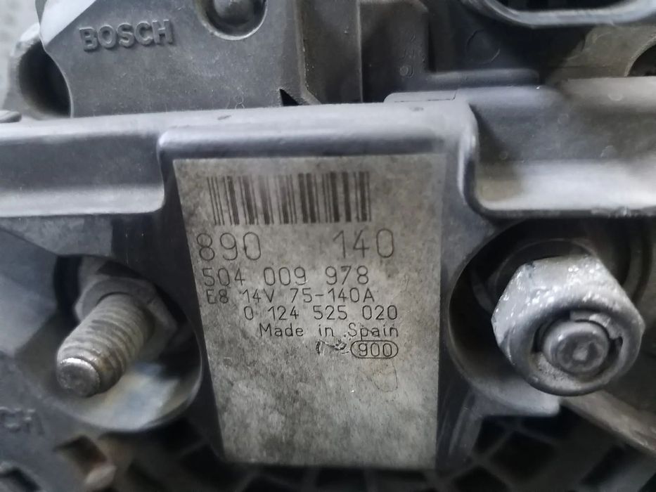 Alternator 2.3 mjt fiat ducato 890140 504009978 0124525020
