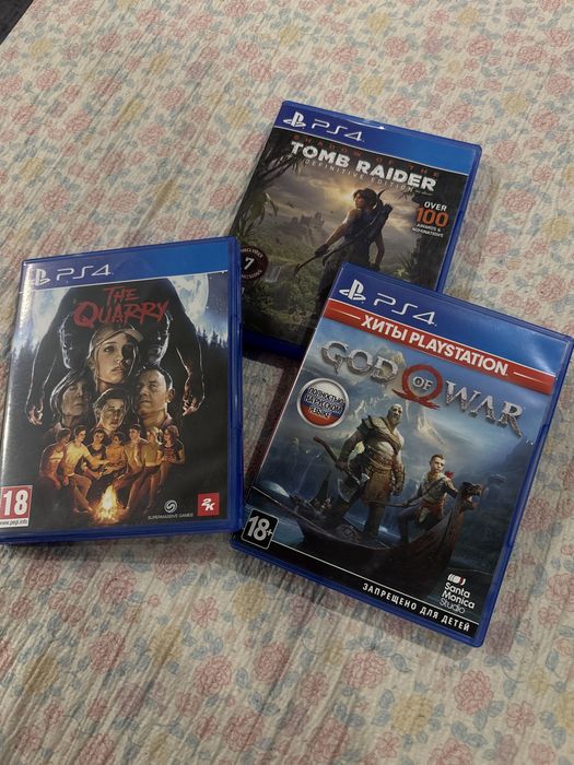 PS 4 Fat 500 гб + 3 игры + 3 джойстика