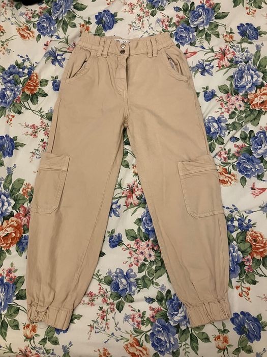 Zara момичешки дънки