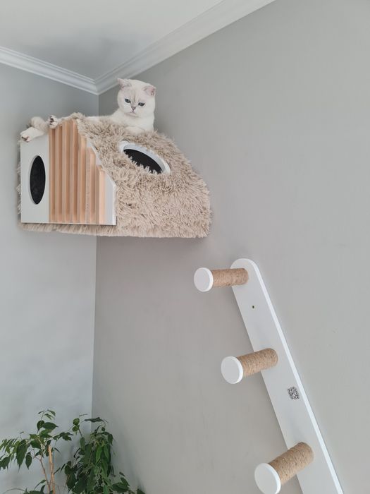 Sisal căsuța suspendată piaici cu scăriță