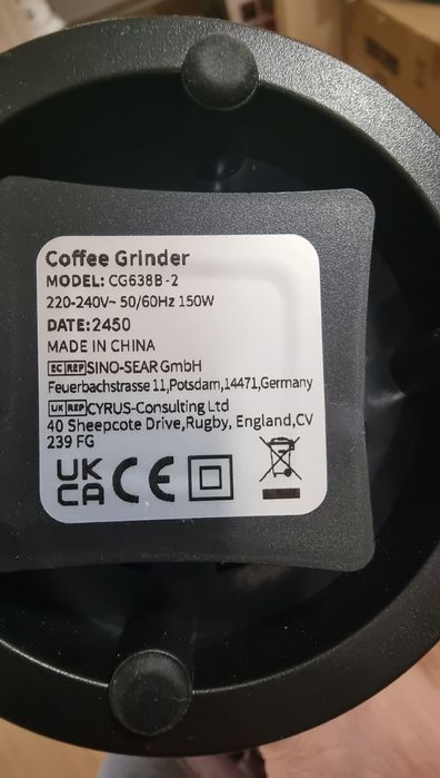 Електрическа кафемелачка Coffee Grinder