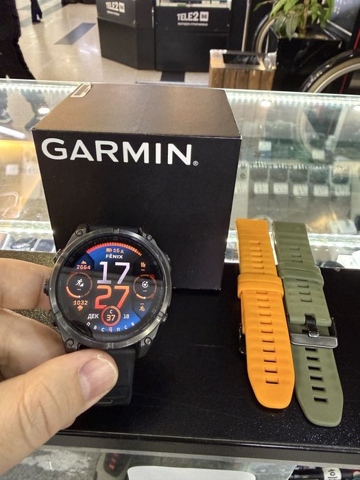 Garmin Fenix 8 47mm черный