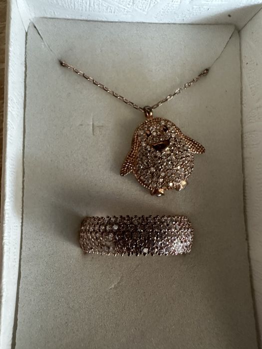 Сет колие и пръстен