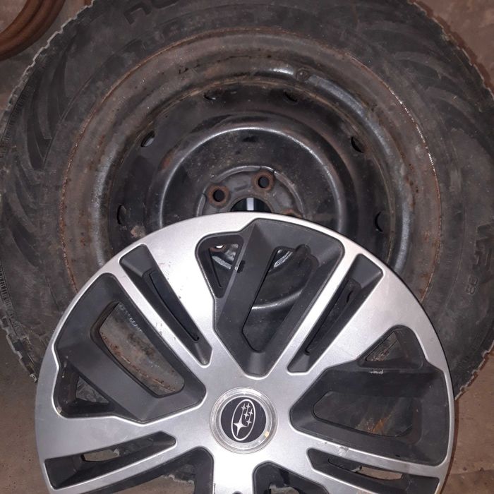 Джанти с гуми за субару16