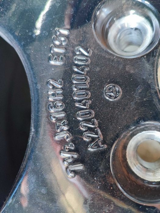 Резервна джанта патерица 18" 5х112 Mercedes S-Class W220 CL W215