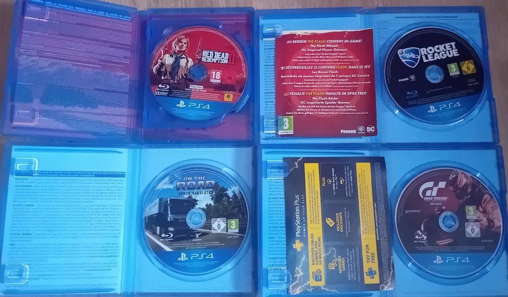 4 jocuri penru ps4 in stare perfecta