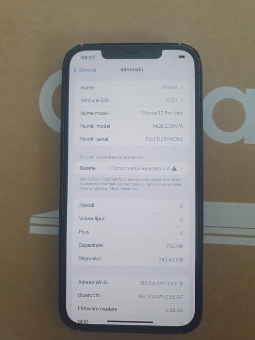 Iphone 12 pro max 256gb
