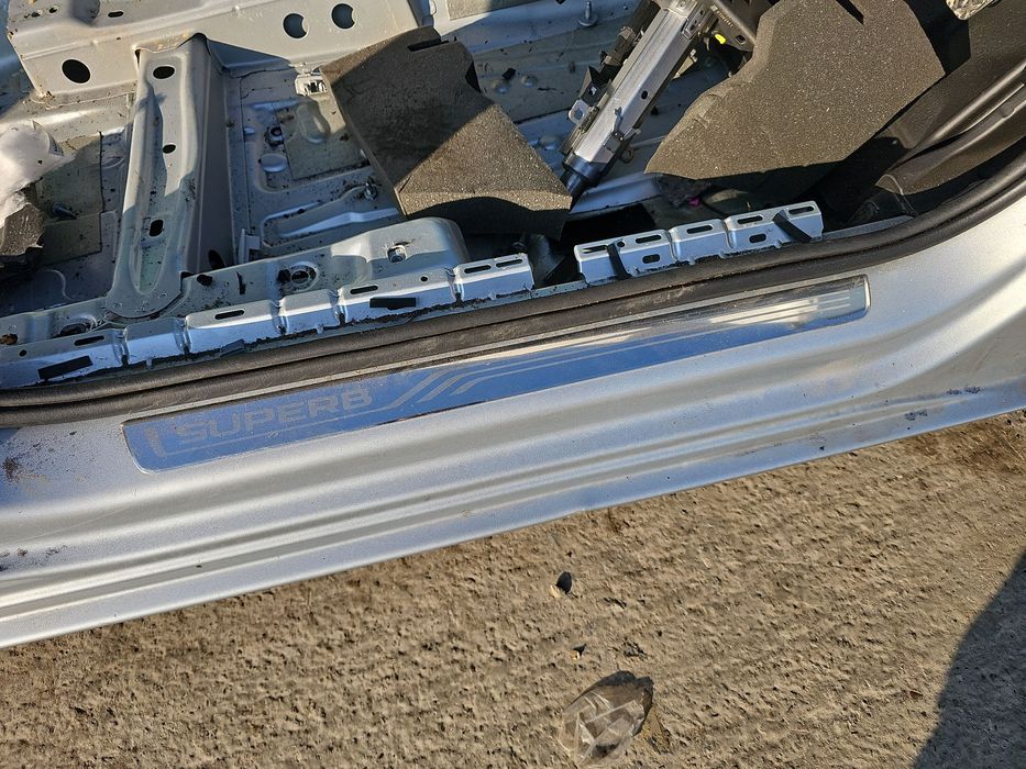 Ornament prag dreapta fata Skoda Superb III (3V3) [Fabr 2015-prezent]