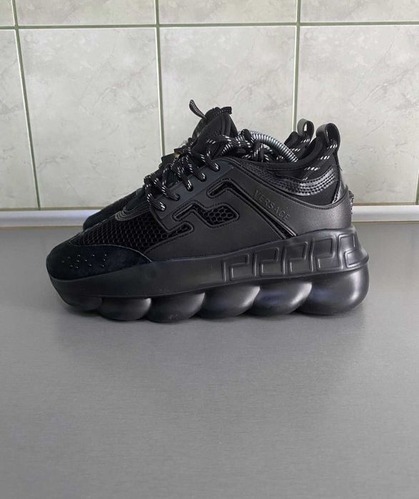 Adidasi Versace Full Black (Livrare cu verificare)