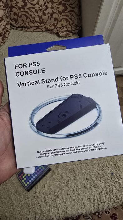 Подставка для приставки Sony CFI-ZVS1P черный, серый