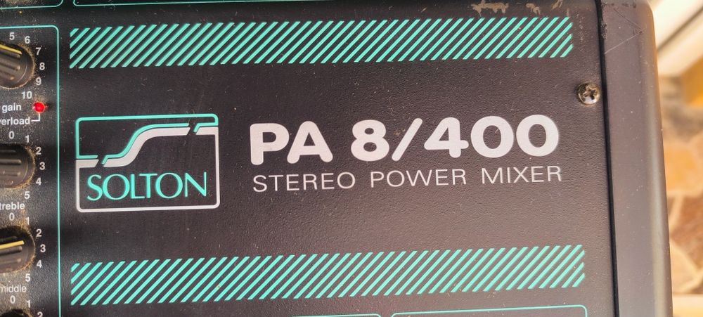 Solton set mixer și speaker